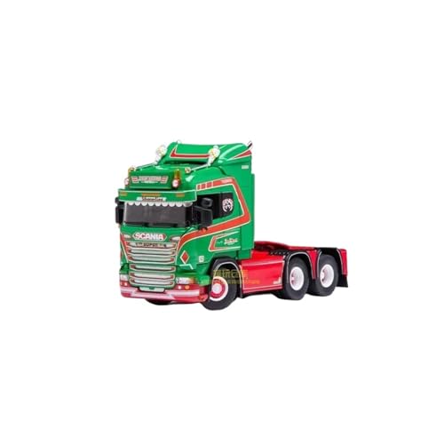 Mini Auto Spielzeug Druckguss 1:64 Für Revive Tractor R Truck Head Simulation Legierung Automodell Statisches Ausstellungsfahrzeug Wohnkultur(Green) von CYQOCD