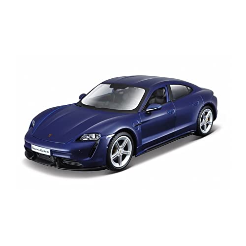 Mini Auto Spielzeug Für Porsche Taycan Turbo 1 24 Simulation Statischer Druckguss Modellauto Sammlung Spielzeug Ornamente Wohnkultur(A) von CYQOCD