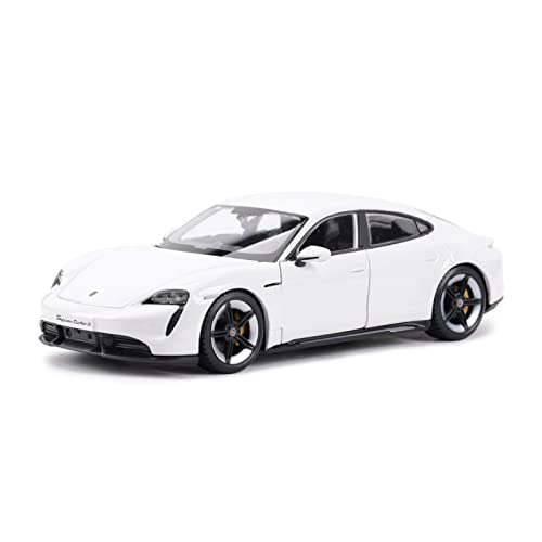 Mini Auto Spielzeug Für Porsche Taycan Turbo 1 24 Simulation Statischer Druckguss Modellauto Sammlung Spielzeug Ornamente Wohnkultur(B) von CYQOCD