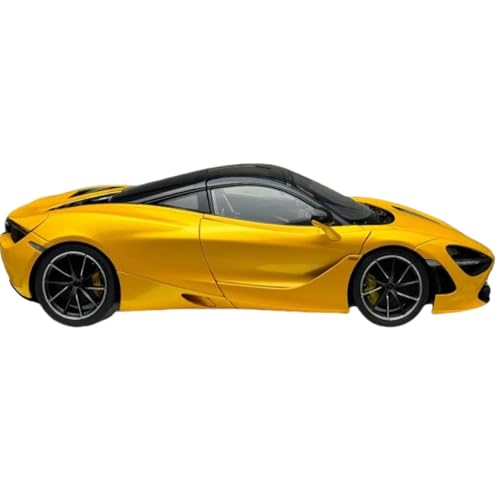 Mini Auto Spielzeug Maßstab 1:18 Für McLaren 720S Sportwagenmodell Simulation Metall Mini Fahrzeug Display Stand Dekoration Wohnkultur von CYQOCD