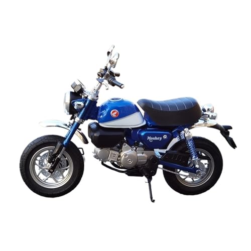 Miniatur Motorfahrzeug Modelle 1/12 Für Honda Monkey 125 Legierung Motorrad Modell Ornament Spielzeug Kreative Ornamente Displays Druckguss-Nachbildung von CYQOCD