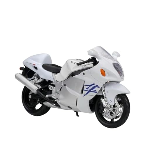 Miniatur Motorfahrzeug Modelle 1/12 Für Suzuki GSX1300 Modell Suzuki Hayabusa Metall Motorrad Vintage Home Office Dekor Druckguss-Nachbildung von CYQOCD