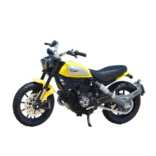 Miniatur Motorfahrzeug Modelle 1/18 Für Ducati SUPER Naked V4 S Motorradmodell Larkspeed 1199 Street Fighter Motorradmodell Druckguss-Nachbildung(Red) von CYQOCD