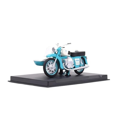 Miniatur Motorfahrzeug Modelle 1/24 Für IZH-Jupiter-3K Diecast Model Motorrad Spielzeugautomodellmodellskala Motorradmodellfahrzeuge Druckguss-Nachbildung von CYQOCD