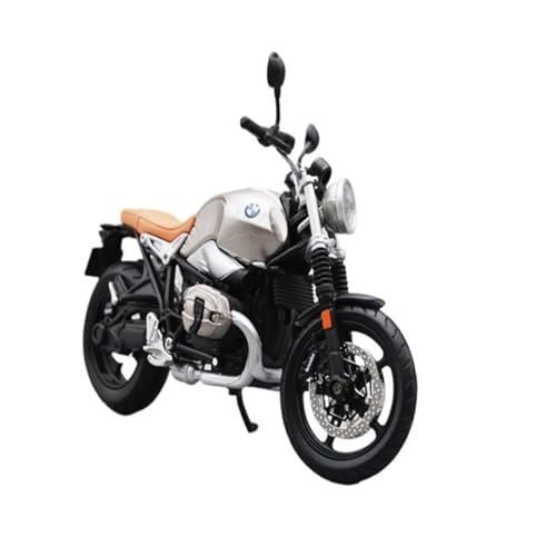 Miniatur Motorfahrzeug Modelle 1:12 Für BMW R NineT Latte Simulation Motorradmodell Sammlerstück Klassisches Superbike Modell Memorial Druckguss-Nachbildung von CYQOCD