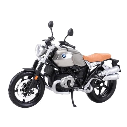 Miniatur Motorfahrzeug Modelle 1:12 Für BMW R NineT Scermber Druckgussfahrzeuge Sammler Hobbys Motorradmodell Mini-Motorradmodell Druckguss-Nachbildung von CYQOCD