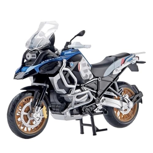 Miniatur Motorfahrzeug Modelle 1:12 Für BMW R1250GS ADV Legierung Druckguss-Motorradmodell Spielzeugfahrzeug-Sammlung Ton- Und Lichtanzeigen Druckguss-Nachbildung von CYQOCD