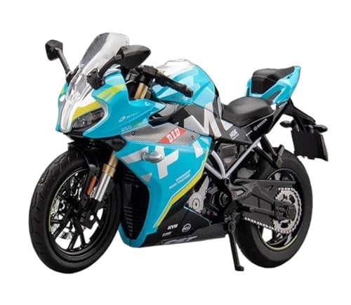 Miniatur Motorfahrzeug Modelle 1:12 Für CFMOTO 250SR Racing Legierung Motorrad Diecast Modell Sound Licht Spielzeug Sammeln Dekorative Druckguss-Nachbildung von CYQOCD