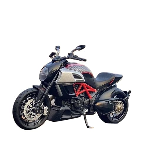 Miniatur Motorfahrzeug Modelle 1:12 Für Ducati Streetfighter Racing-Motorräder. Motorradmodell Aus Druckgusslegierung Mit Sound-Light-Kollektion Druckguss-Nachbildung von CYQOCD