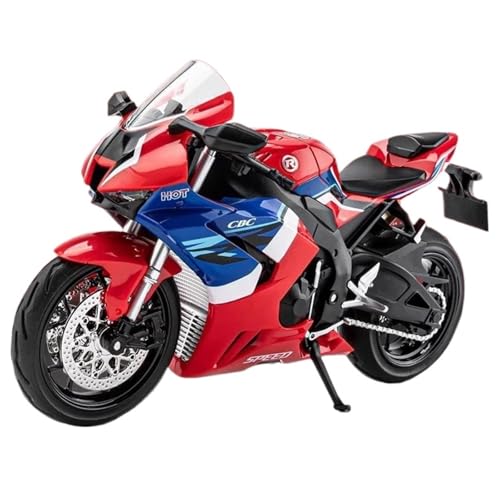Miniatur Motorfahrzeug Modelle 1:12 Für Honda CBR1000 Speed Erwachsene Sammlung Dekoration Geschenke Motorrad Druckguss Legierung Modell Sound Licht Druckguss-Nachbildung von CYQOCD
