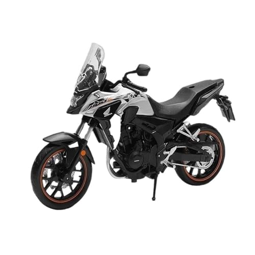Miniatur Motorfahrzeug Modelle 1:12 Für Honda Wing CB400X Legierung Racing Motorrad Modell Druck Druck Straße Sport Motorrad Modell Spielzeug Druckguss-Nachbildung(Black) von CYQOCD