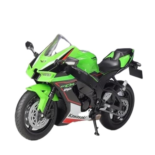 Miniatur Motorfahrzeug Modelle 1:12 Für Kawasaki Ninja ZX-10R 2021 Druckgussfahrzeuge Sammlerstücke Hobbys Modisches Motorrad-Ausstellungsmodell Druckguss-Nachbildung von CYQOCD