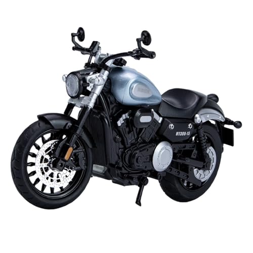 Miniatur Motorfahrzeug Modelle 1:12 Für Penta Ginger Cruiser Motorradmodell Mode Motorrad Display Modell Sound Und Licht Druckguss-Nachbildung von CYQOCD