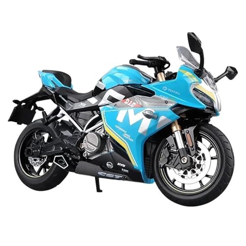 Miniatur Motorfahrzeug Modelle 1:12 Für Spring Breeze 250SR Spielzeug Motorrad Modell Legierung Diecast Mit Sound Licht Modell Motorrad Spielzeug Druckguss-Nachbildung von CYQOCD
