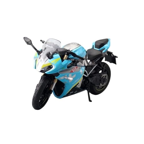 Miniatur Motorfahrzeug Modelle 1:12 Für Springbok 250SR Lokomotive Collector's Edition Sound Und Licht Stoßdämpfer Lenkung Motorrad Druckguss-Nachbildung von CYQOCD