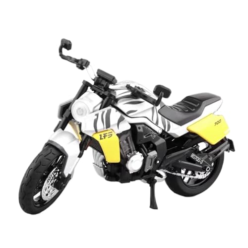 Miniatur Motorfahrzeug Modelle 1:12 Für Tang Knife LFS700 Motorrad Modell Legierung Druckguss Modell Sound Licht Spielzeug Sammeln Display Ornament Druckguss-Nachbildung von CYQOCD