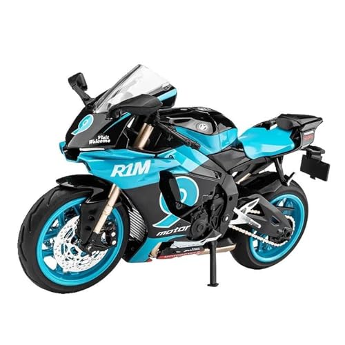 Miniatur Motorfahrzeug Modelle 1:12 Für Yamaha R1M Racing Motorrad Simulation Legierung Modell Erwachsene Sammlung Mini Motorrad Modell Druckguss-Nachbildung von CYQOCD