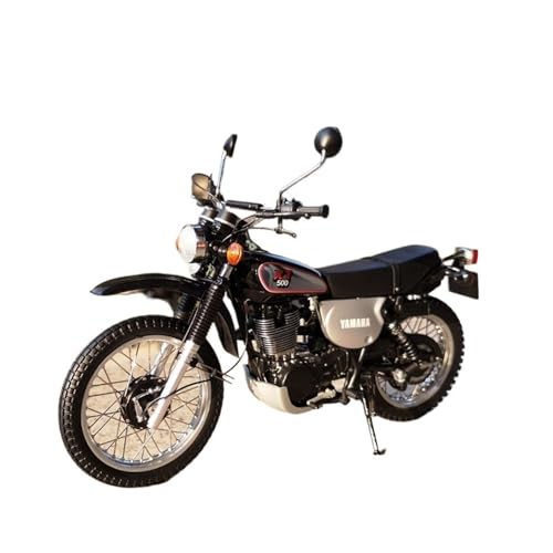 Miniatur Motorfahrzeug Modelle 1:12 Für Yamaha XT500 1986 Legierung Motorrad Modell Spielzeug Sport Motorrad Racing Modell Metall Motorrad Dekor Druckguss-Nachbildung von CYQOCD