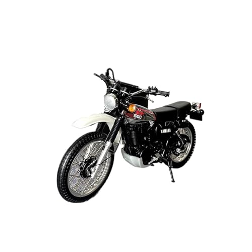 Miniatur Motorfahrzeug Modelle 1:12 Für Yamaha Xt 500 1986 Legierungs-Motorrad-Modell-Display Klassisches Superbike-Modell Motorradmodell Im Maßstab 1:12 Druckguss-Nachbildung von CYQOCD