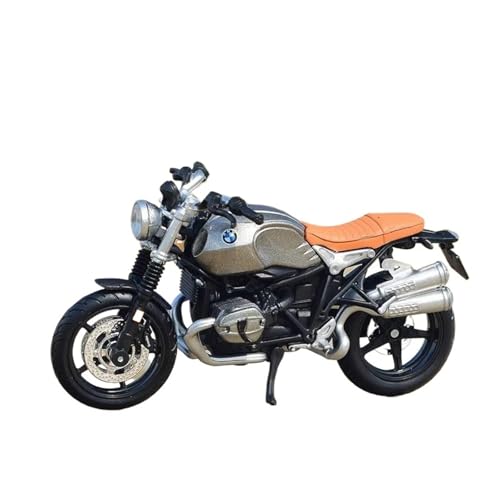 Miniatur Motorfahrzeug Modelle 1:18 Für BMW R Scrambler Legierung Motorrad Modell Diecast Metall Spielzeug Cross-Country Motorrad Modell Dekorationen Druckguss-Nachbildung von CYQOCD