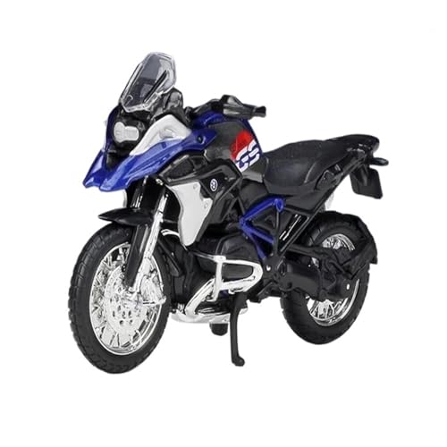 Miniatur Motorfahrzeug Modelle 1:18 Für BMW R1200 GS 2017 Legierung Sport Motorrad Modell Simulation Druckguss Metall Racing Motorrad Modell Druckguss-Nachbildung von CYQOCD