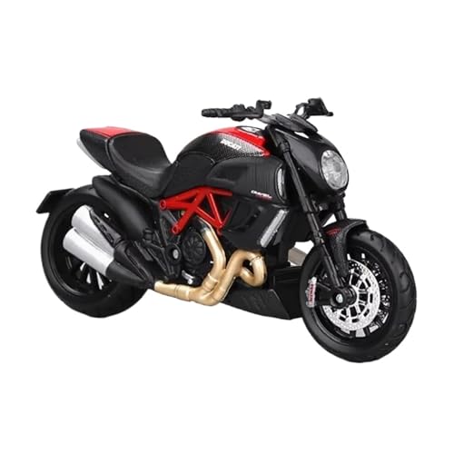 Miniatur Motorfahrzeug Modelle 1:18 Für Ducati Alloy Motorcycle Model Collectible Model Toy Motorradmodellmodellmodellmodellmodell Druckguss-Nachbildung von CYQOCD