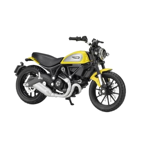 Miniatur Motorfahrzeug Modelle 1:18 Für Ducati Scramble Motorcycle Model Collectible Klassisches Superbike -Model Spielzeugauto -Modell Motorrad Druckguss-Nachbildung von CYQOCD