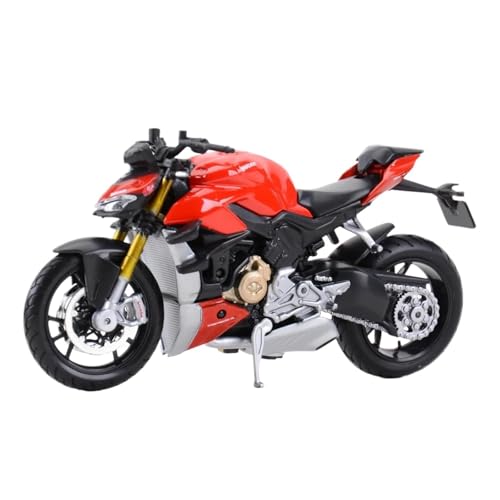 Miniatur Motorfahrzeug Modelle 1:18 Für Ducati V4 S Statische Druckgussfahrzeuge Sammler-Hobby-Motorradmodell Mini-Motorradmodell Druckguss-Nachbildung von CYQOCD