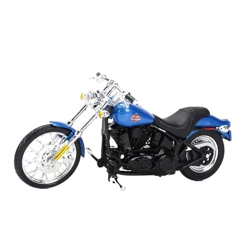 Miniatur Motorfahrzeug Modelle 1:18 Für Harley Davidson 2002 Druckgussfahrzeuge Sammlerstücke Hobbys Motorradmodell Motorradmodell Im Maßstab 1:18 Druckguss-Nachbildung von CYQOCD