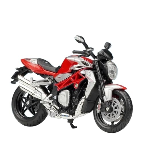 Miniatur Motorfahrzeug Modelle 1:18 Für MV Agusta Brutale 1090 RR Erwachsene Hobbysammlung Memorial Motorradmodell Vintage Motorradmodell Druckguss-Nachbildung von CYQOCD