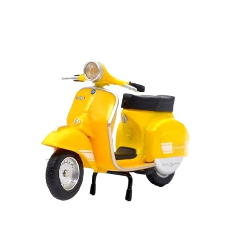 Miniatur Motorfahrzeug Modelle 1:18 Für Vespa 200 1976 Legierung Druckguss Retro-Roller-Modell Motorrad Mini-Motorrad-Modell-Displays Druckguss-Nachbildung von CYQOCD