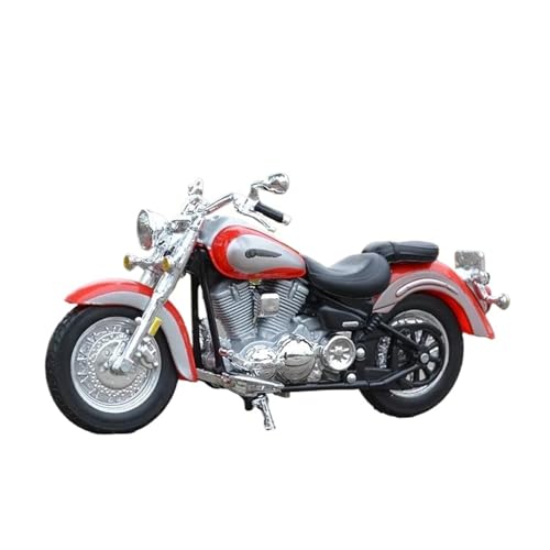 Miniatur Motorfahrzeug Modelle 1:18 Für Yamaha Road Star Legierung Motorrad Modell Druckguss Metall Racing Motorrad Modell Mini Motorrad Modell Druckguss-Nachbildung von CYQOCD