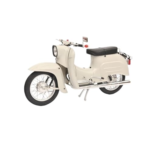 Miniatur Motorfahrzeug Modelle 1:5 Für Simson Schwalbe Weiß Legierung Motorrad Modell Mini Druckguss Motorrad Modell Souvenirs Druckguss-Nachbildung von CYQOCD