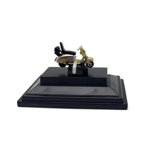Miniatur Motorfahrzeug Modelle 1:76 Für Taschenmotorrad Goldlegierung Retro-Simulationsautomodell Klassisches Motorrad-Motorradmodell Im Maßstab 1:76 Druckguss-Nachbildung von CYQOCD