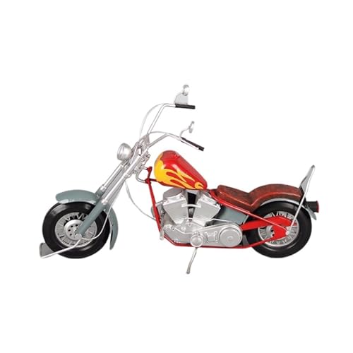 Miniatur Motorfahrzeug Modelle Für Harley Rider Motorrad Modell Simulation Feuerwagen Bar Fenster Dekorationen Ornamente Männer Druckguss-Nachbildung von CYQOCD