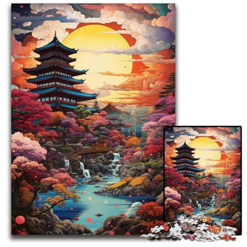 1000-teiliges Puzzle-Geschenk: Die farbenfrohe psychedelische Schönheit des Nara-Parks. Puzzles für Erwachsene. Pädagogische Aktivität zur Verbesserung kognitiver Fähigkeiten. 1000 Teile (38x26cm) 1000-teiliges Puzzle-Geschenk: Die farbenfrohe psychedelische Schönheit des Nara-Parks. Puzzles für Erwachsene. Pädagogische Aktivität zur Verbesserung kognitiver Fähigkeiten. 1000 Teile (38x26cm) von CYSEHKRBL