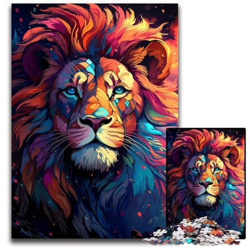 Malen und Malen mit Löwen-Puzzle 1000 Teile schwierige Puzzles für Erwachsene anspruchsvolles Denkspiel für Teenager unterhaltsames interaktives Spiel für die ganze Familie 1000 Teile (75 x 50 cm) Malen und Malen mit Löwen-Puzzle 1000 Teile schwierige Puzzles für Erwachsene anspruchsvolles Denkspiel für Teenager unterhaltsames interaktives Spiel für die ganze Familie 1000 Teile (75 x 50 cm) von CYSEHKRBL
