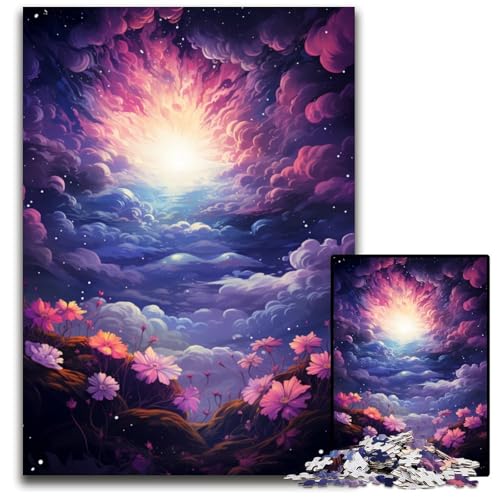 Malen von bunten Landschaftspuzzles für Erwachsene 1000 Puzzles für Erwachsene für Reiseliebhaber und Paare anspruchsvolles Spielzeug 1000 Teile (75 x 50 cm) von CYSEHKRBL