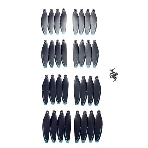 Bürstenlose Drohne Ersatzteil Propellerblatt Lüfter Eders Quadcopter Zubehör(32 PCS) von CYWDHFO