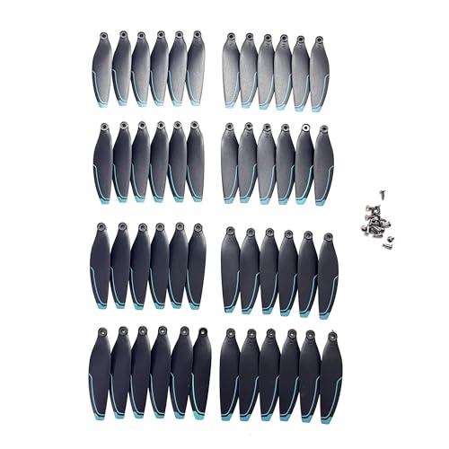Bürstenlose Drohne Ersatzteil Propellerblatt Lüfter Eders Quadcopter Zubehör(48 PCS) von CYWDHFO