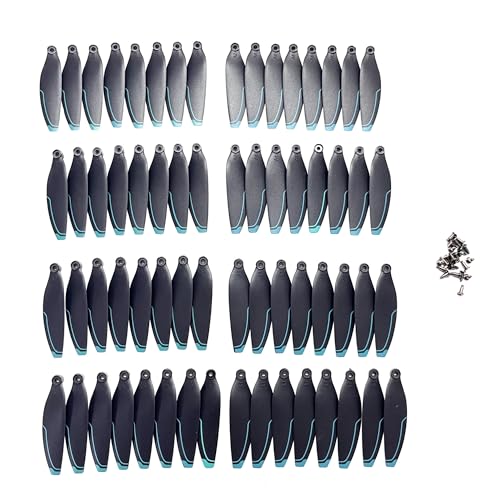 Bürstenlose Drohne Ersatzteil Propellerblatt Lüfter Eders Quadcopter Zubehör(64 PCS) von CYWDHFO