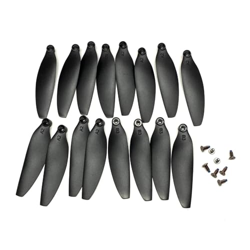 Bürstenloser Motorpropeller, kompatibel mit Drohnen, RC-Quadrocopter-Ersatzteile, 58-mm-Blattschraubenzubehör(16pcs Blades) von CYWDHFO