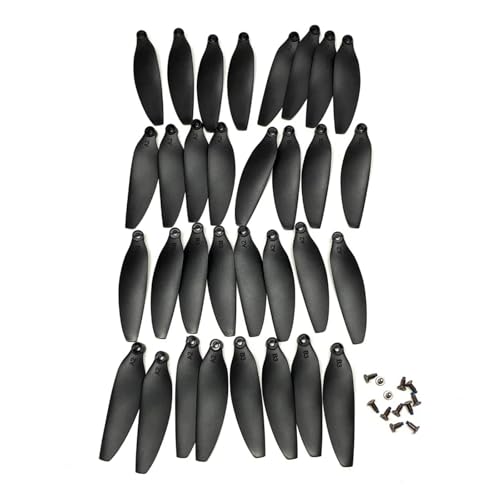 Bürstenloser Motorpropeller, kompatibel mit Drohnen, RC-Quadrocopter-Ersatzteile, 58-mm-Blattschraubenzubehör(32pcs Blades) von CYWDHFO
