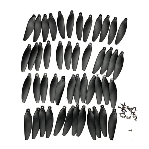 Bürstenloser Motorpropeller, kompatibel mit Drohnen, RC-Quadrocopter-Ersatzteile, 58-mm-Blattschraubenzubehör(48pcs Blades) von CYWDHFO