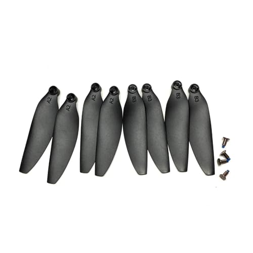Bürstenloser Motorpropeller, kompatibel mit Drohnen, RC-Quadrocopter-Ersatzteile, 58-mm-Blattschraubenzubehör(8pcs Blades) von CYWDHFO