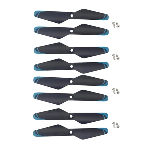 Drohnen-Luftfotografie zur Hindernisvermeidung, Quadcopter-Zubehör, Ersatzrotorblätter for RC-Flugzeuge(Blue Border) von CYWDHFO