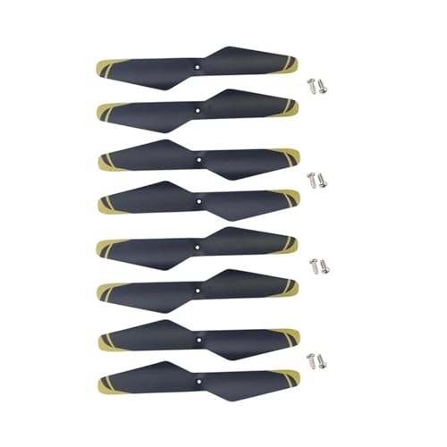 Drohnen-Luftfotografie zur Hindernisvermeidung, Quadcopter-Zubehör, Ersatzrotorblätter for RC-Flugzeuge(Yellow Border) von CYWDHFO