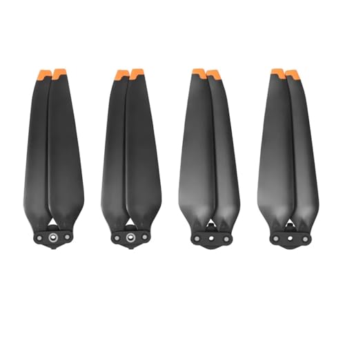 Kompatibel mit DJI, Schnellverschluss, geräuscharm, Faltbare Propellerblätter, Zubehör(Orange) von CYWDHFO