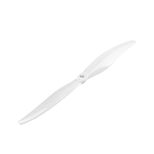 Kompatibel mit Gemfan, Welle 2-Blatt-Propeller mit großer Reichweite for RC-Renndrohne(M5 White 4pair) von CYWDHFO