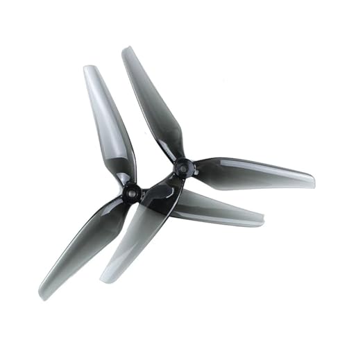 Kompatibel mit HQProp, 3-Blatt-Propeller, hellgrau, for Multirotor-Drohne(1 Pairs) von CYWDHFO